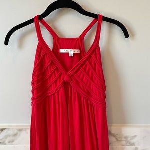 Max Studio Red Maxi Dress - bump friendly!